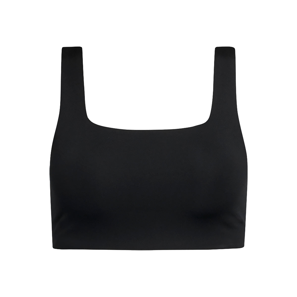 Girlfriend Collective Tommy Square Neck - Black - 1016-BLACK