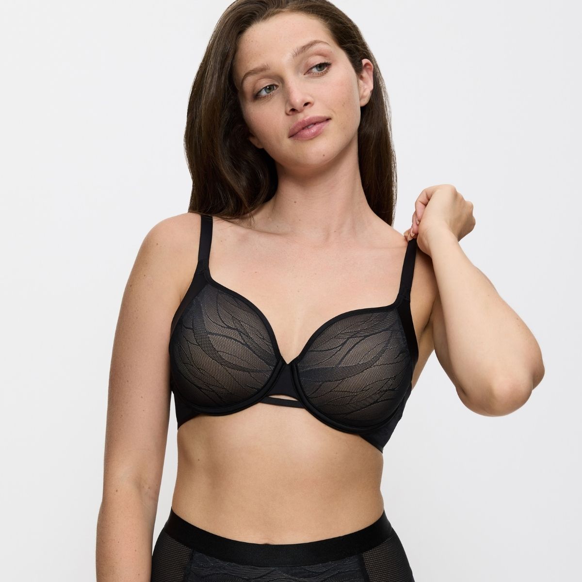 Triumph Airy Sensation WP BH med bøjle, sort - 10167696 - 0004 - Black