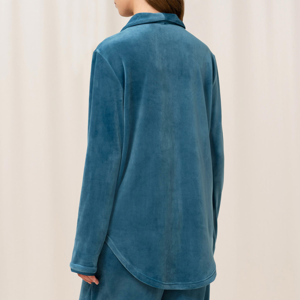 Triumph Mix & Match Velour Boyfriend - Smoky Blue - 10213389-1692