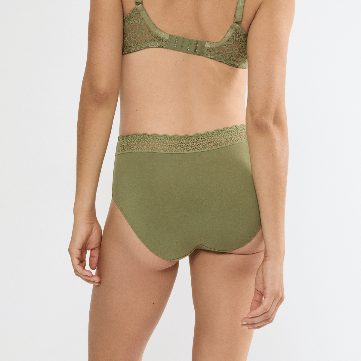 Triumph Feel Of Modal midi trusse, grøn - 10214399 - 7855 - Olive Gold