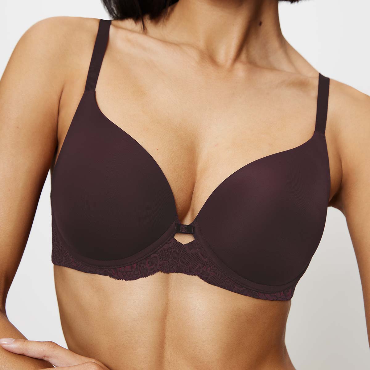 Triumph Amourette Charm T WHP01 BH med bøjle, rød - 10214459 - 00EG - Burgundy