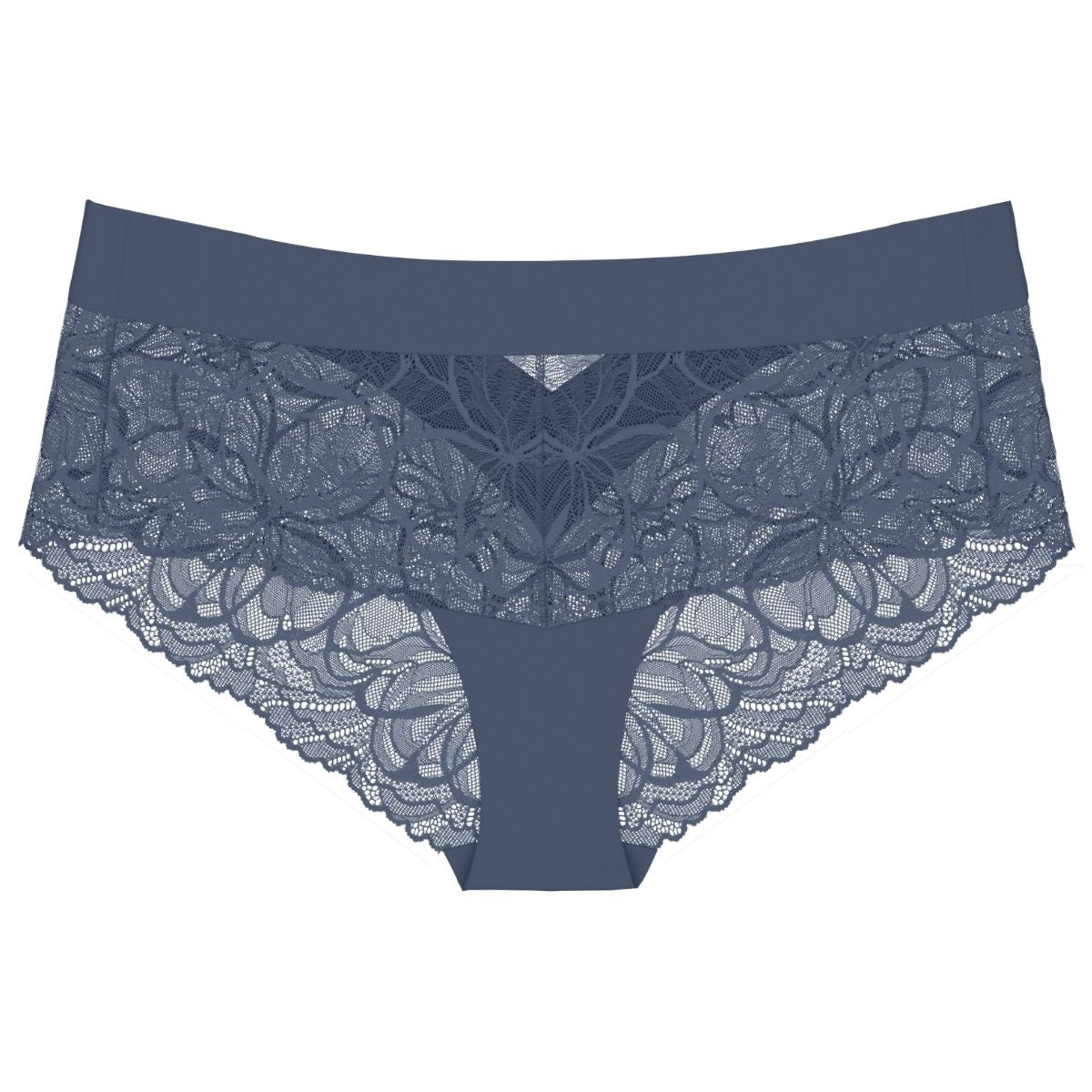 Triumph Body Make-Up Illusion Lace hipster trusse, blå - 10219748 - 7873 - Indigo Veil