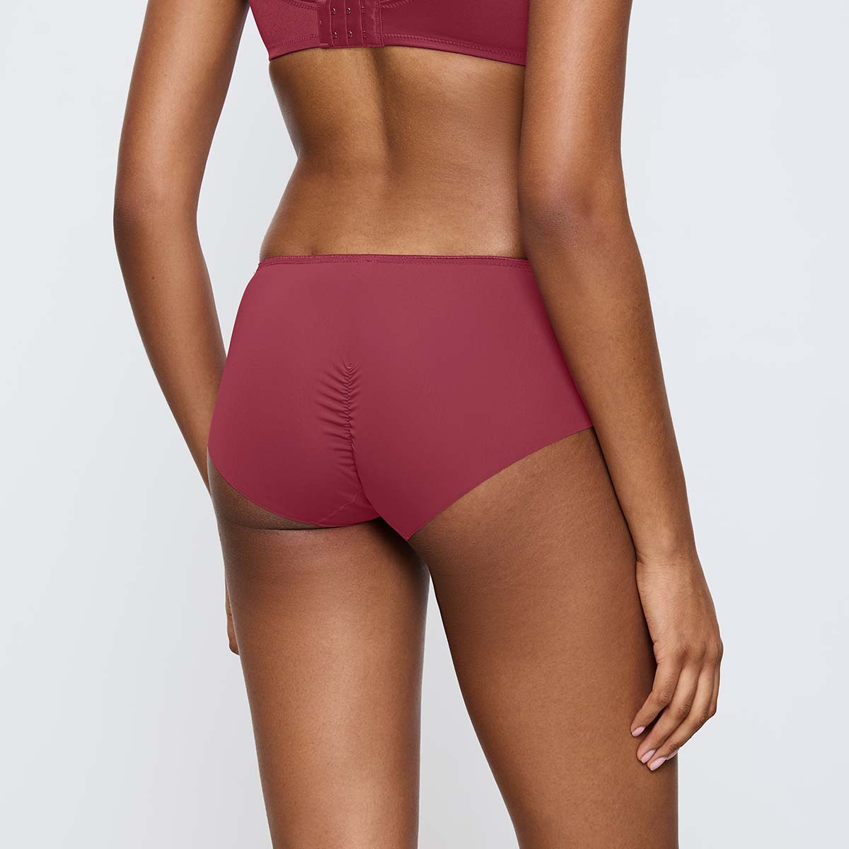 Triumph Essential Minimizer hipster trusse, rød - 10219754 - 6926 - Sweet Marsala