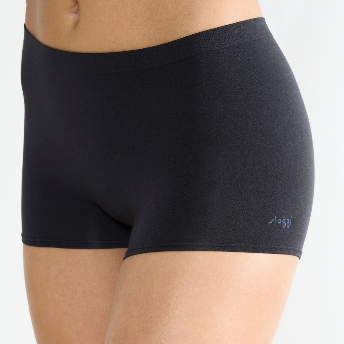 Sloggi Go Sense 2-pak shorts, sort - 10224853 - 0004 - Sort