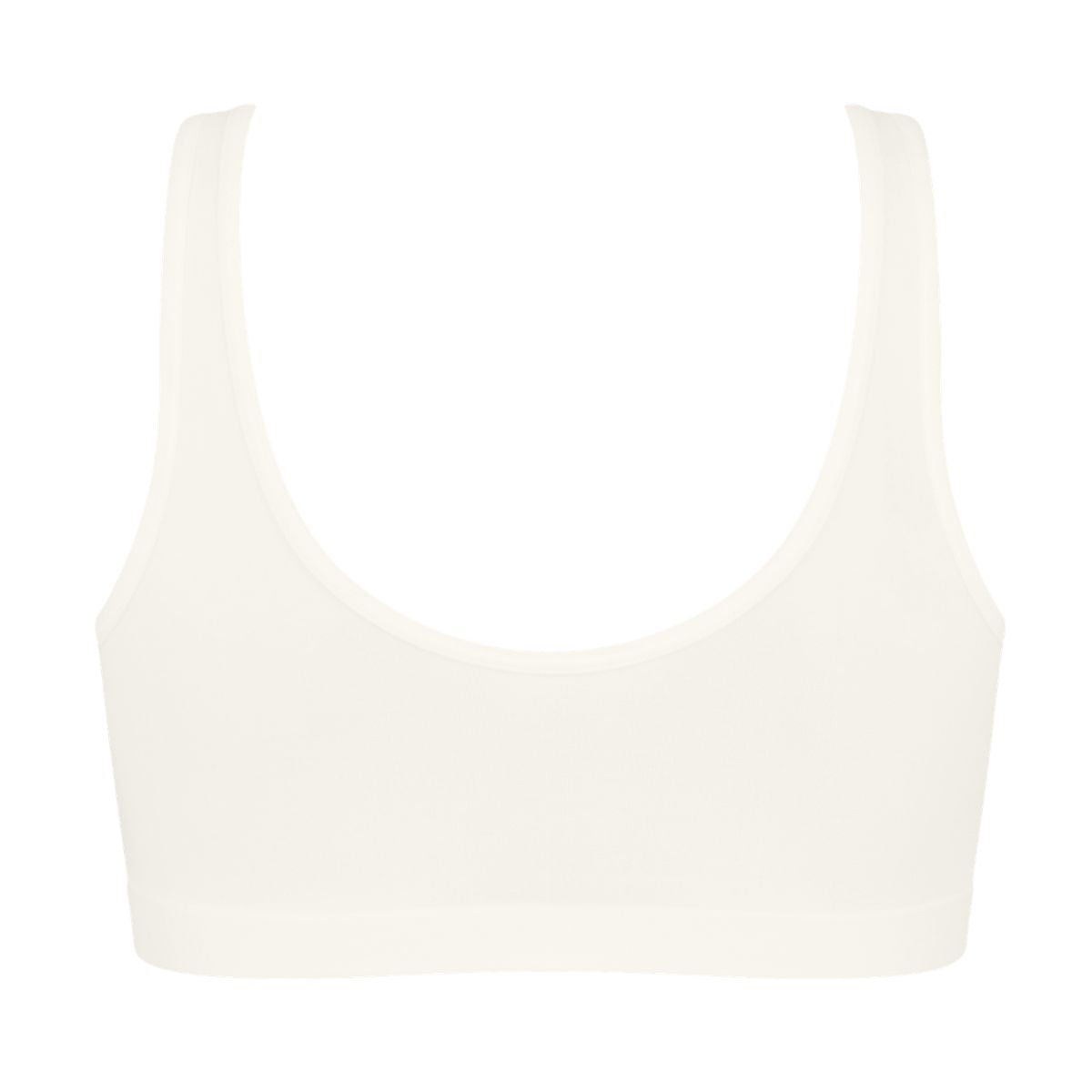 Sloggi Go Sense BH top, hvid - 10226770 - 00GZ - Silk White