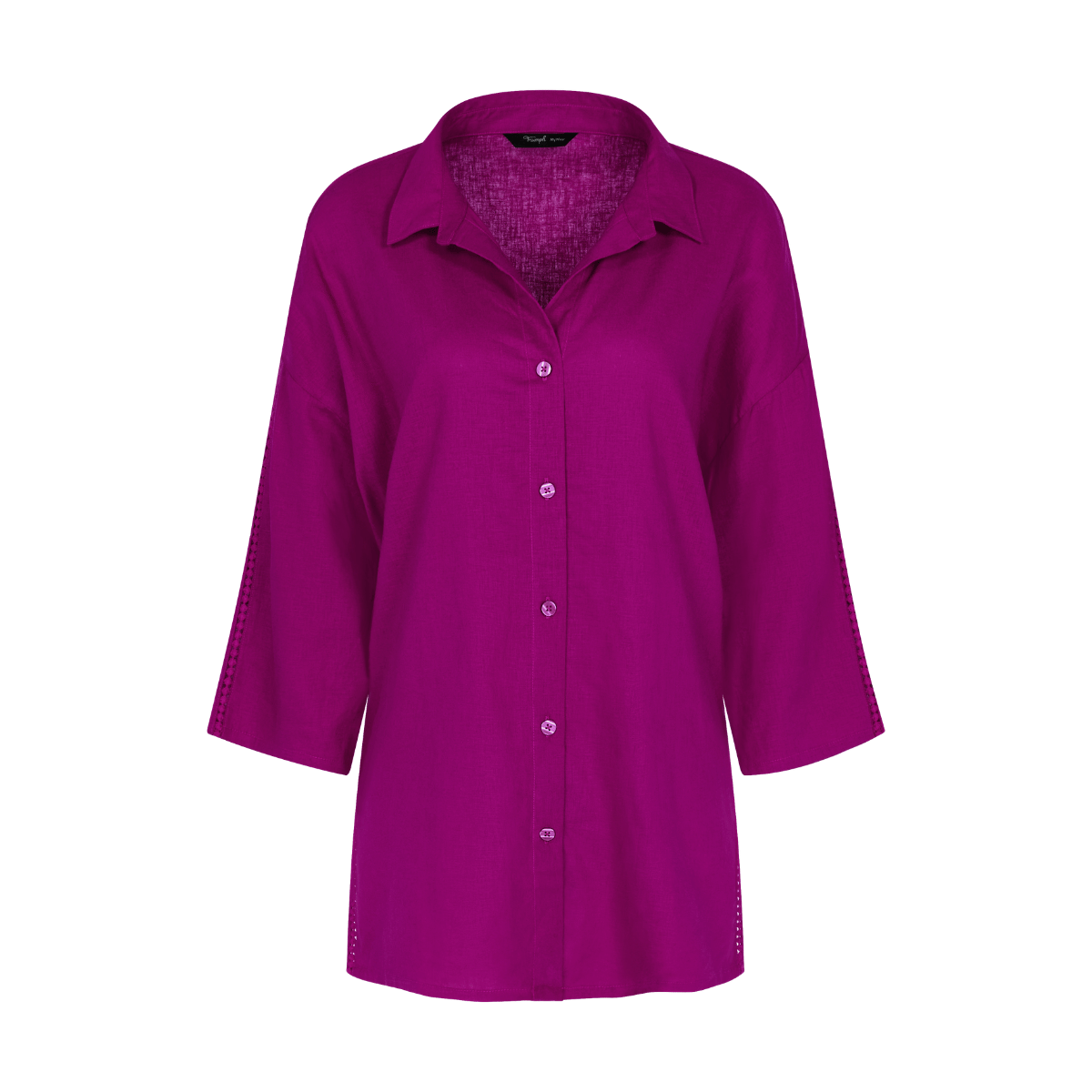 Triumph Summer Wear skjorte, pink - 10227228 - 3093 - Raspberry Juice