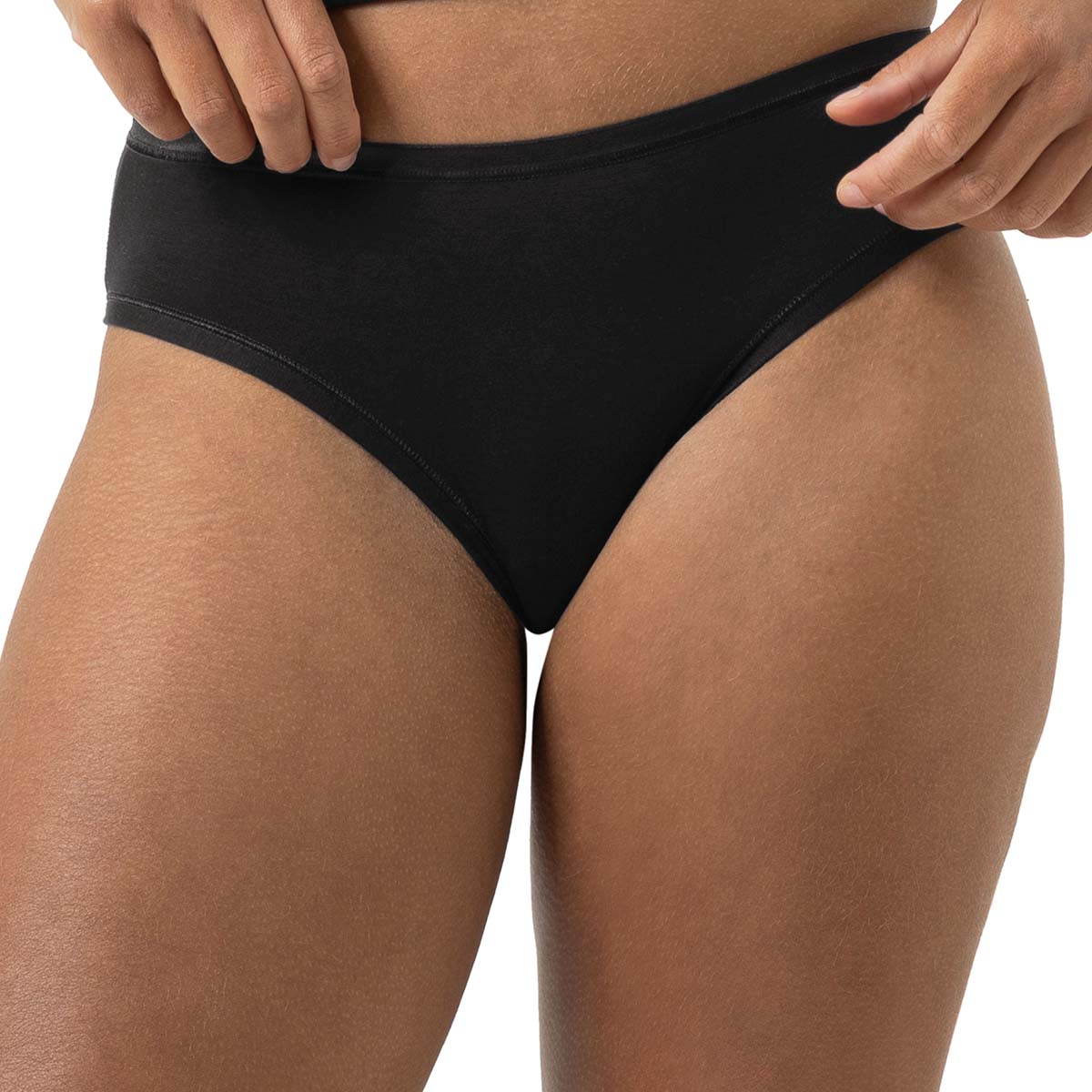 Mey Modal Pure hipster trusse, sort - 1120063 - 3 - Black