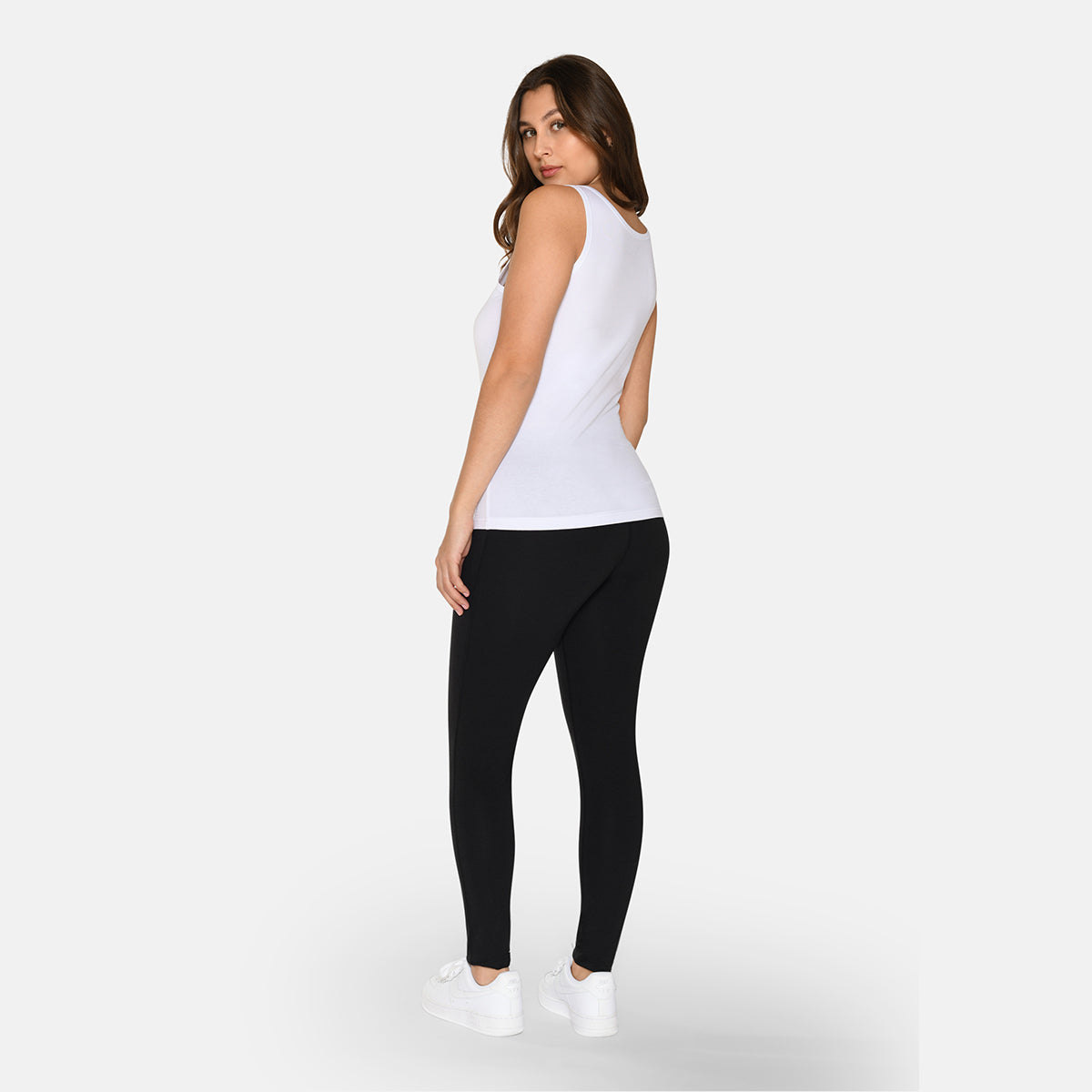 Urban Quest Bamboo Tank - White - 15065-WHITE