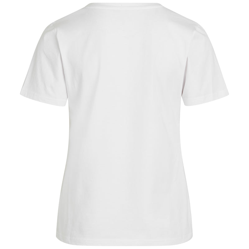 Norvig Ladies V-Neck - White - 1552-HVID