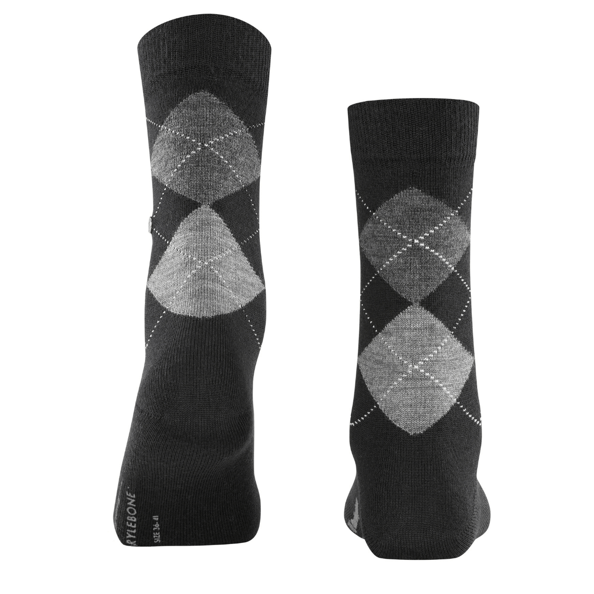 Burlington Marylebone ankelstrømper, sort - 22073 - 3000 - Black