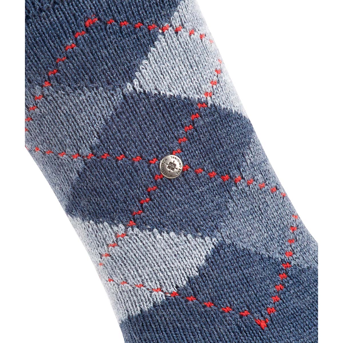 Burlington Whitby ankelstrømper, blå - 24080 - 6222 - Deep Blue
