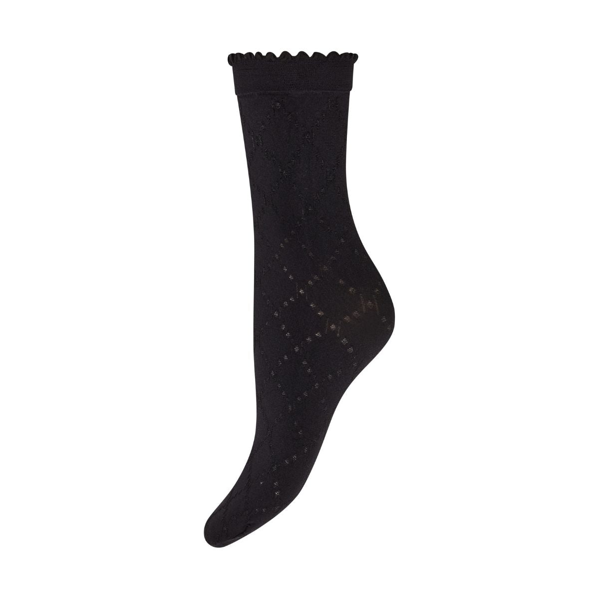 Hype The Detail 60 Denier ankelstrømper, sort - 3-21513-75 - 1100 - Black