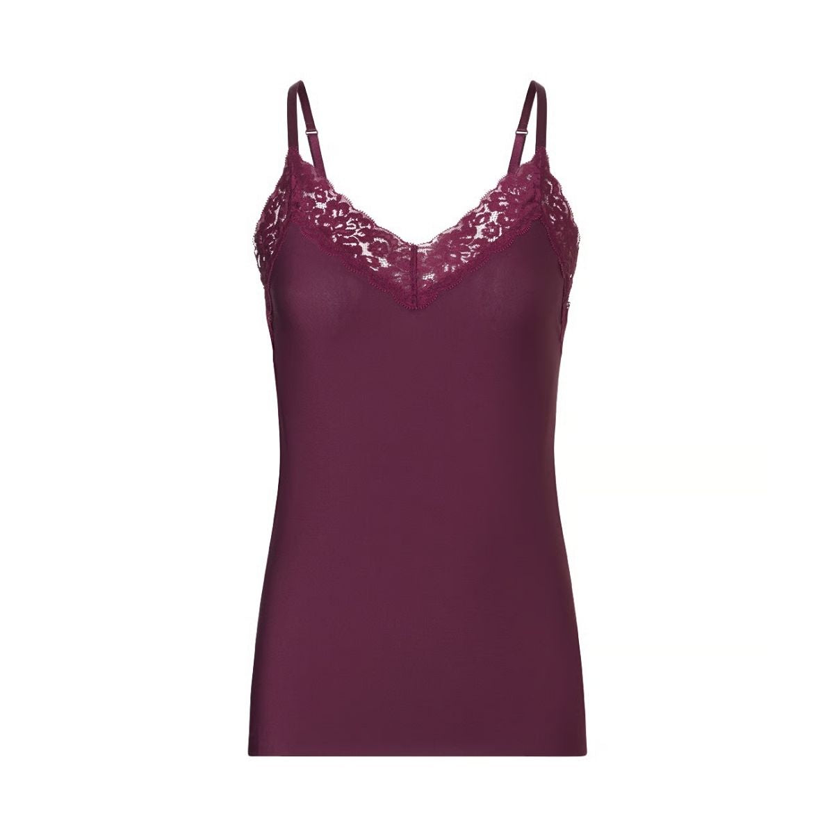 Ten Cate Secrets Lace top, rød - 32526 - 6247 - Cherry Burgundy
