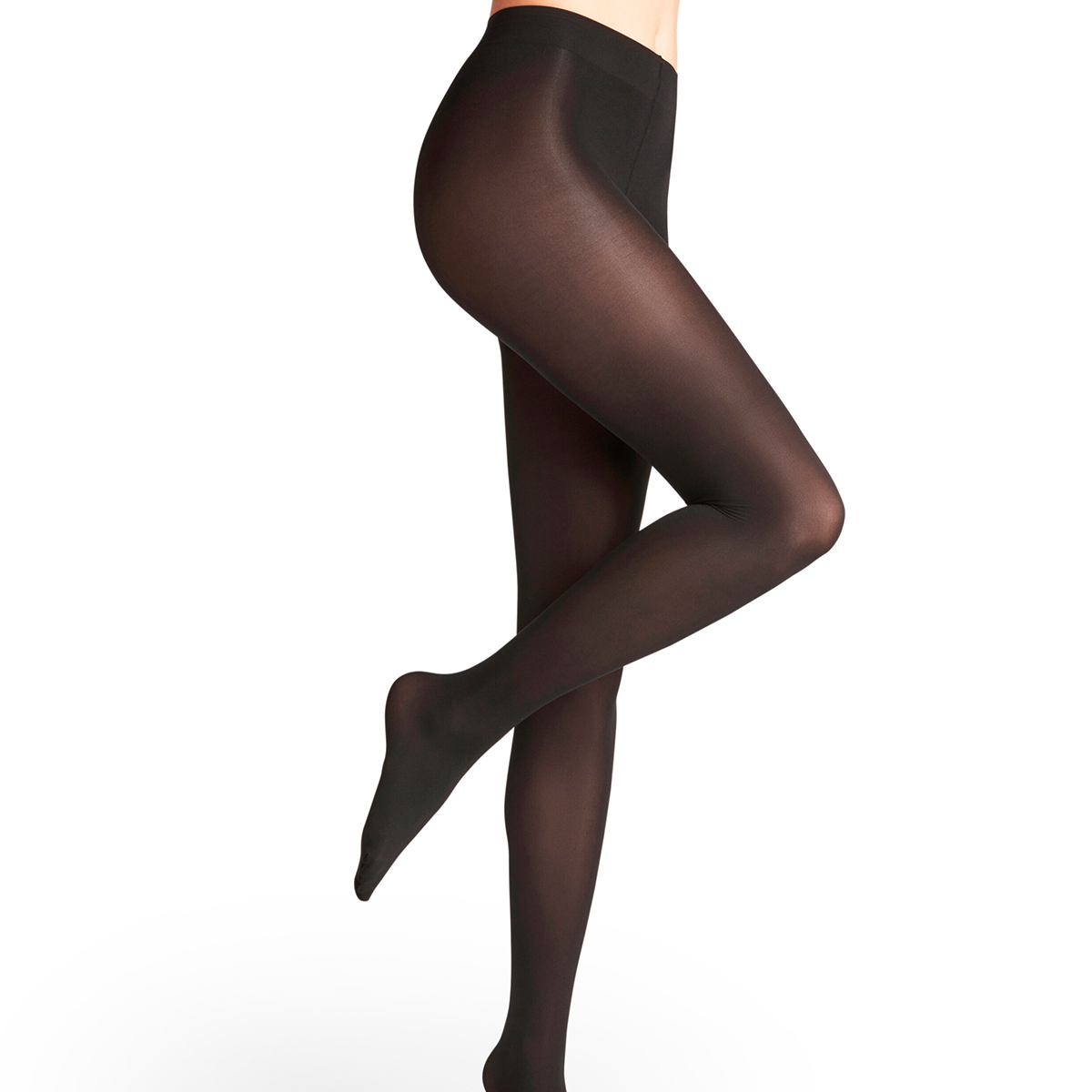 Falke Seidenglatt 40 Den - Black - 40414-3009