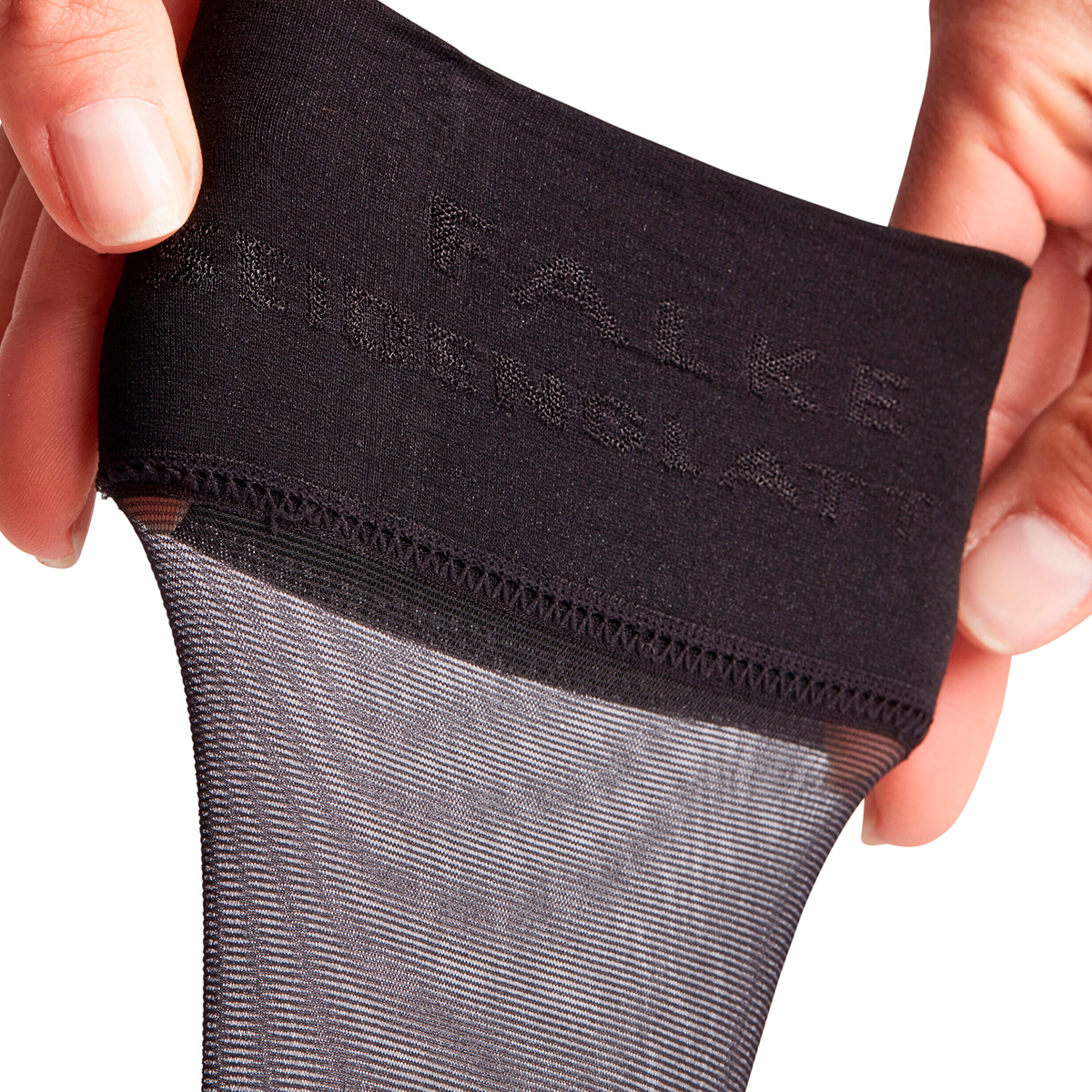 Falke Seidenglatt 15 Den Knee-High - Black - 41790-3009