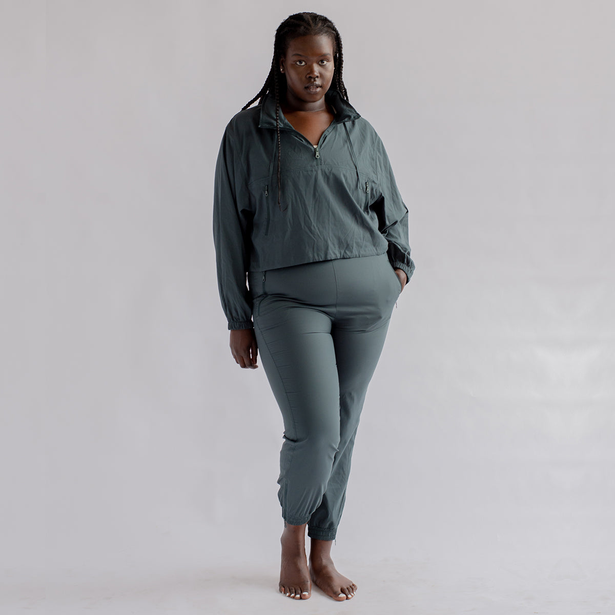 Girlfriend Collective Summit trackpants, grøn - 6011 - MOSS - Moss