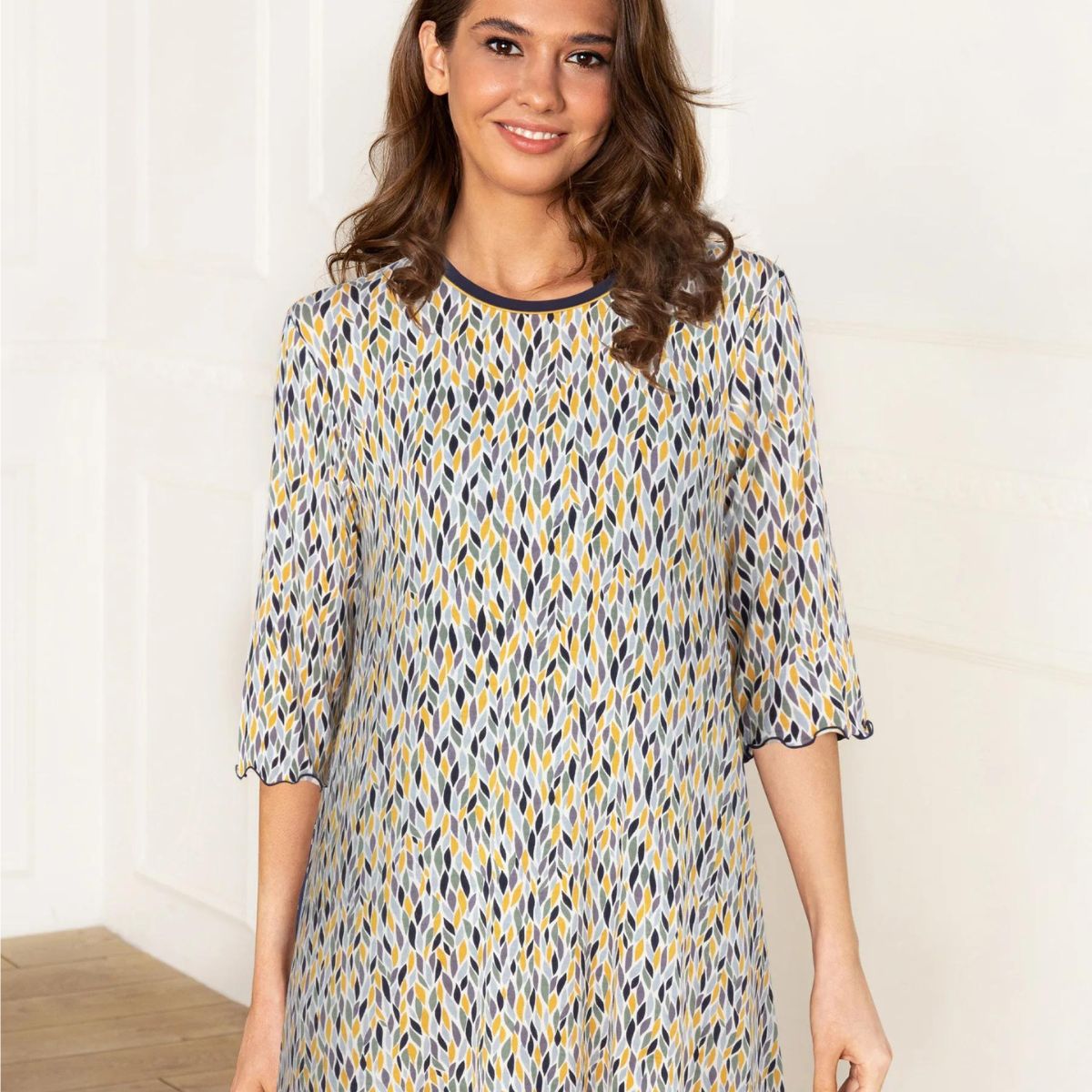 Lady Avenue Bamboo - Blue/Amber - 73-1141-360