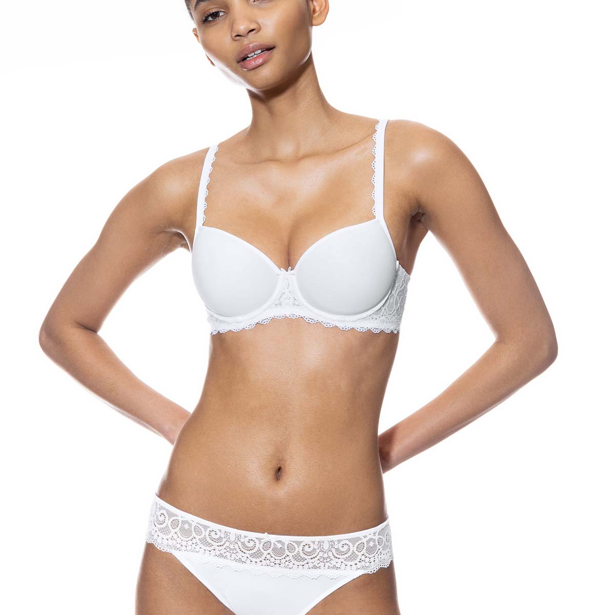 Mey Amorous BH med bøjle, hvid - 74801 - 1 - White