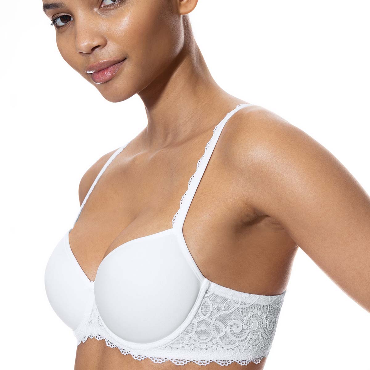 Mey Amorous BH med bøjle, hvid - 74801 - 1 - White