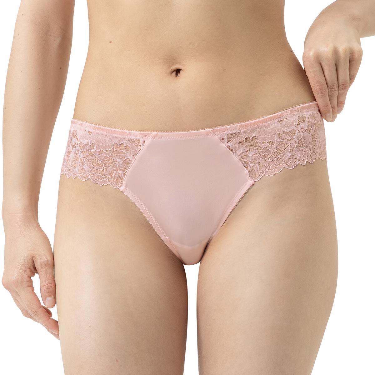 Mey Luxurious g-streng, lyserød - 79282 - 558 - Bonbon Pink