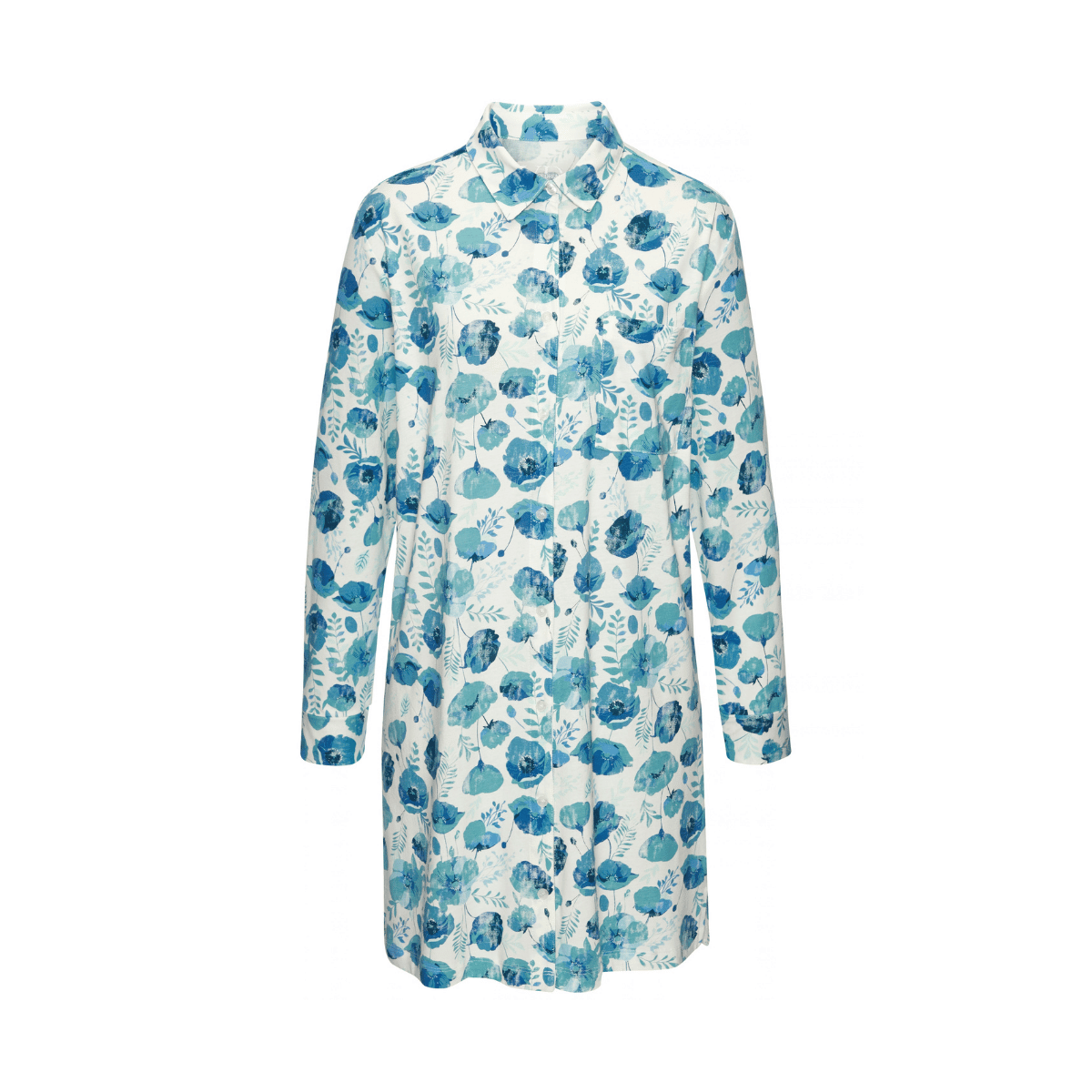 Lascana Vivance Dreams natskjorte, multi - BA-65-54 - flower aop - Flower AOP