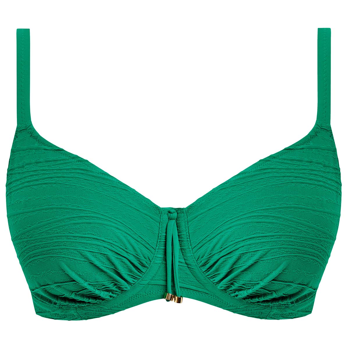 Fantasie Beach Waves bikini top med bøjle, grøn - FS502201 - TOR - Tourmaline