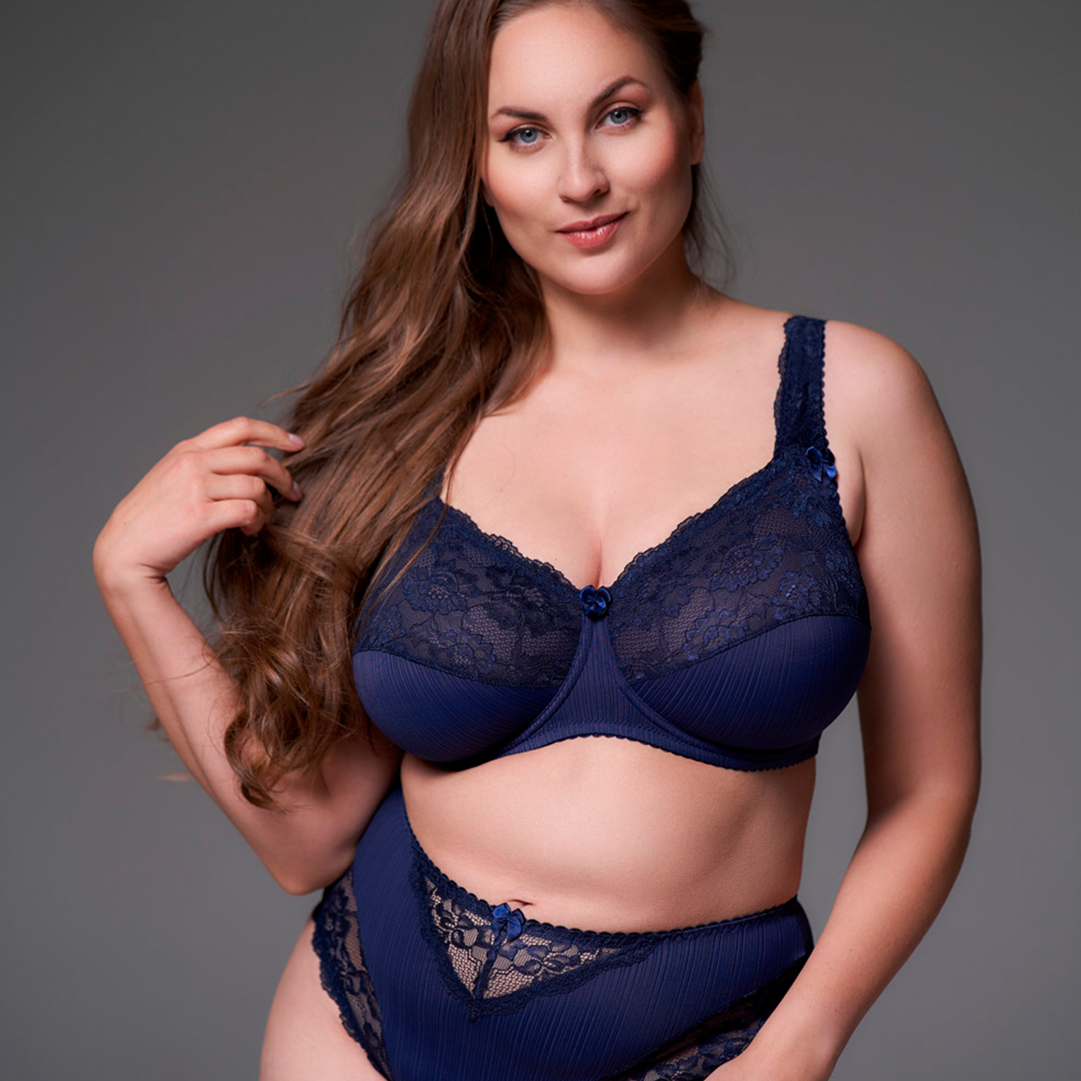 Plaisir Beate Plain Elegance - Dark Blue - 619432-17