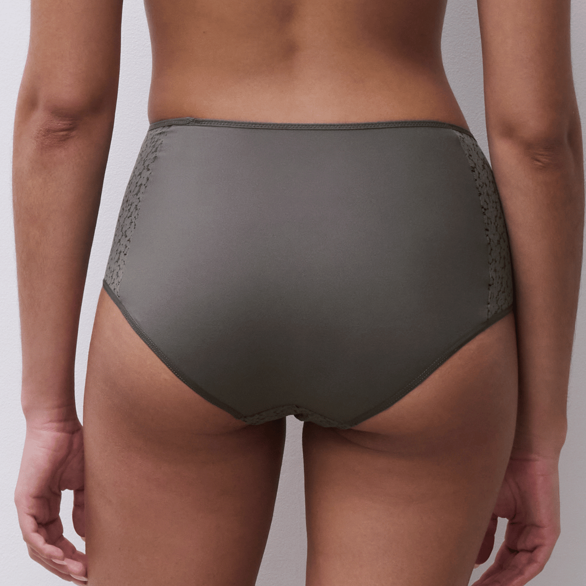 Chantelle EasyFeel Norah maxi trusse, grå - C13F30 - 09W - Vert Argile
