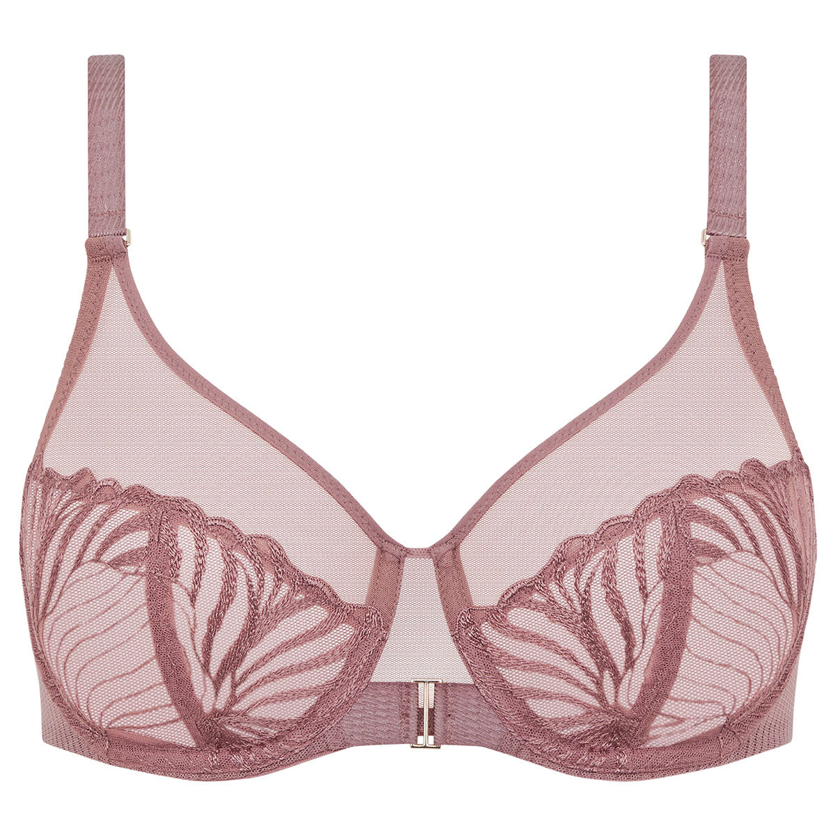 Chantelle Legend BH med bøjle, rosa - C15YMU - 0R4 - Rose Des Bois