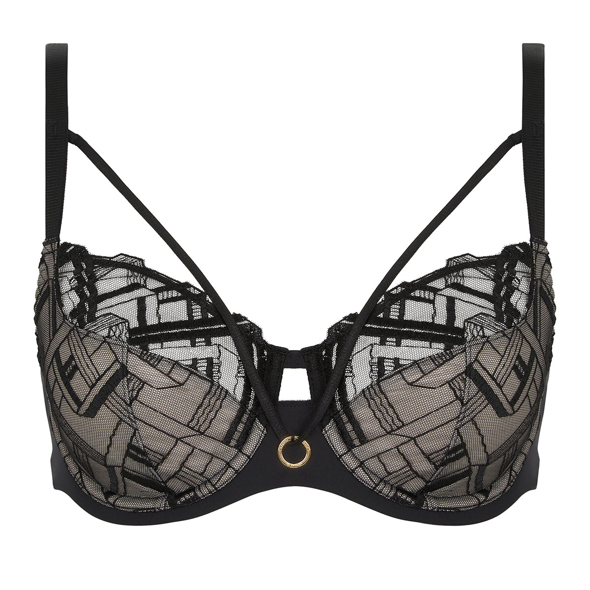 Chantelle Graphic - Black - C21S10-011