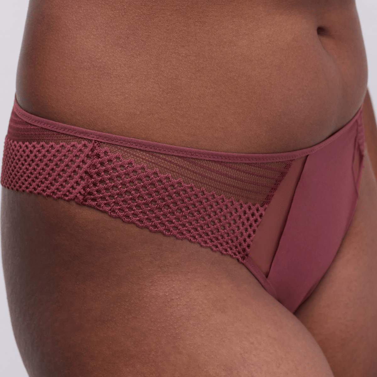 Chantelle Pulp Play tanga trusse, rød - C22AG0 - 0K7 - Sienna