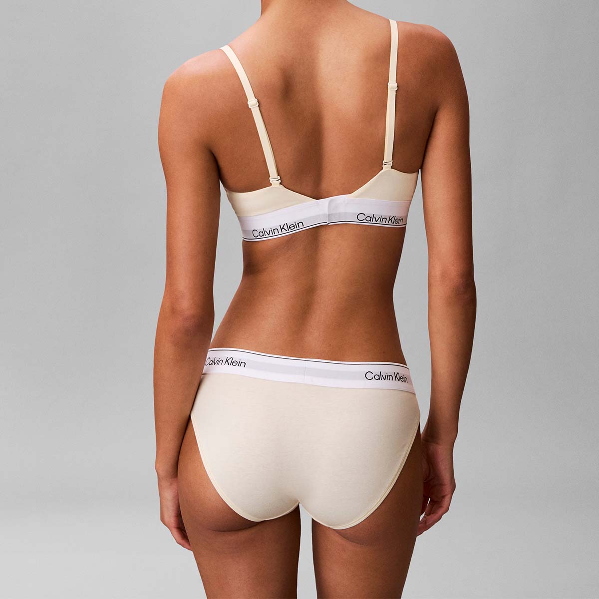 Calvin Klein Icon tai trusse, gul - LV00QF8520 - ZRK - Pear Sorbet