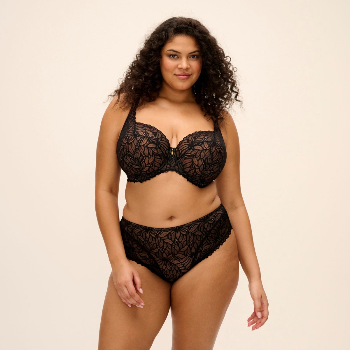 Elomi Carena balconette BH, sort - EL303507 - BLK - Black