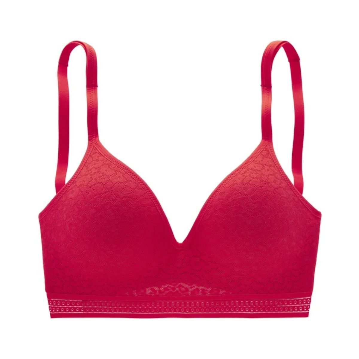 Lascana Freya bralette BH, rød - JK-702-BR - red - Red