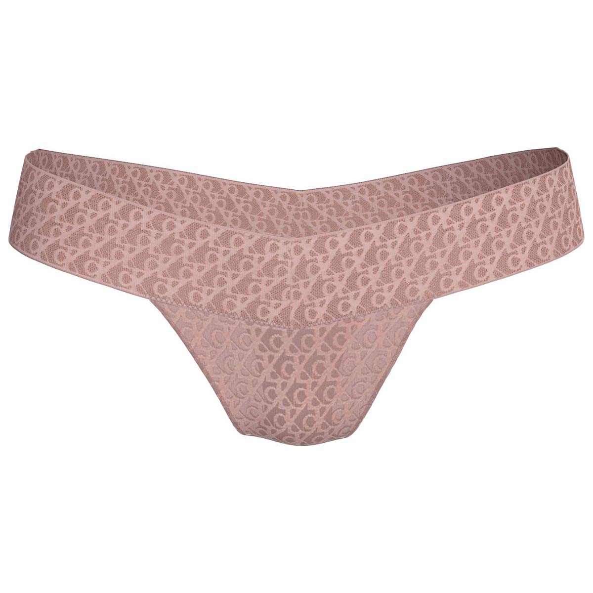 Calvin Klein Icon Logo g-streng, rosa - LV00QD5282 - TQO - Subdued