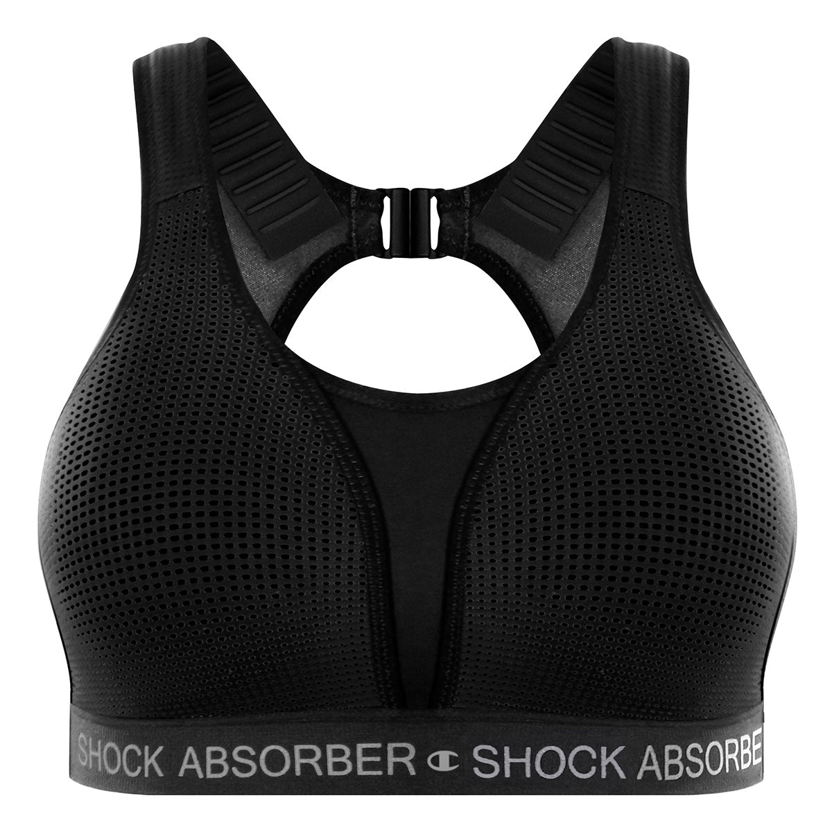 Shock Absorber Ultimate Run sports BH, sort - U10057 - KK001 - Black