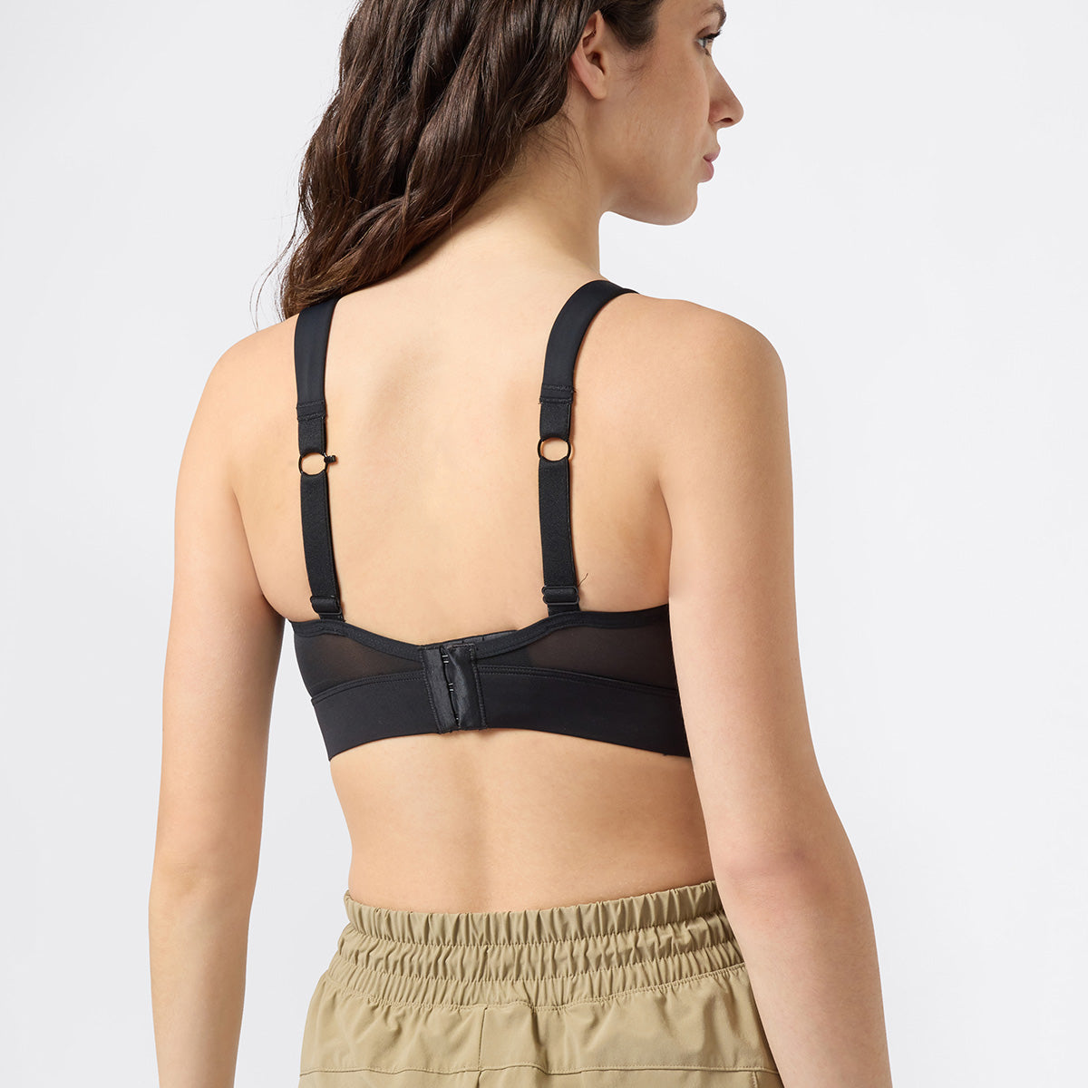 Shock Absorber High Intensity sports BH, sort - U10079 - KK001 - Black