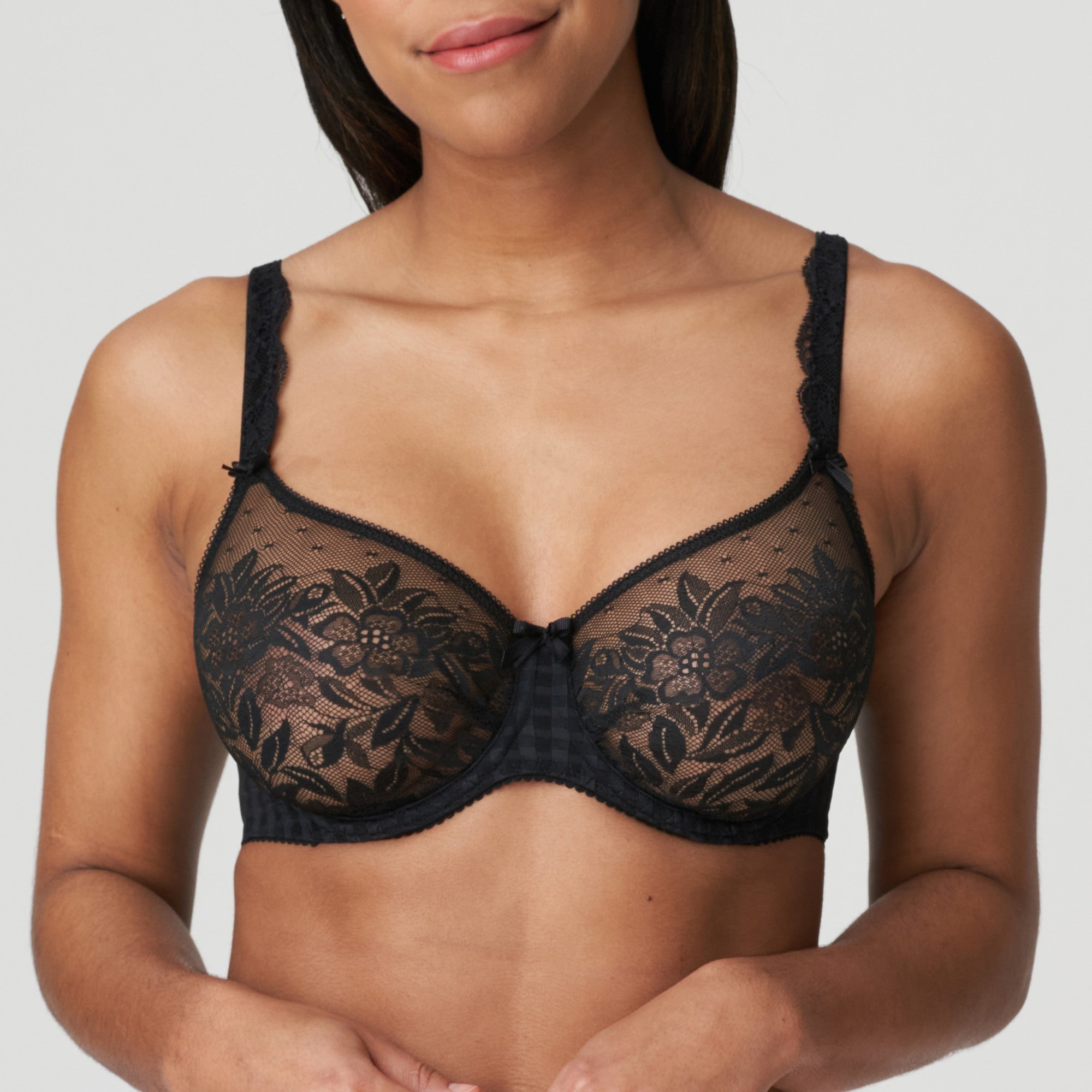 PrimaDonna Madison BH med bøjle, sort - 0262127 - ZWA - Black