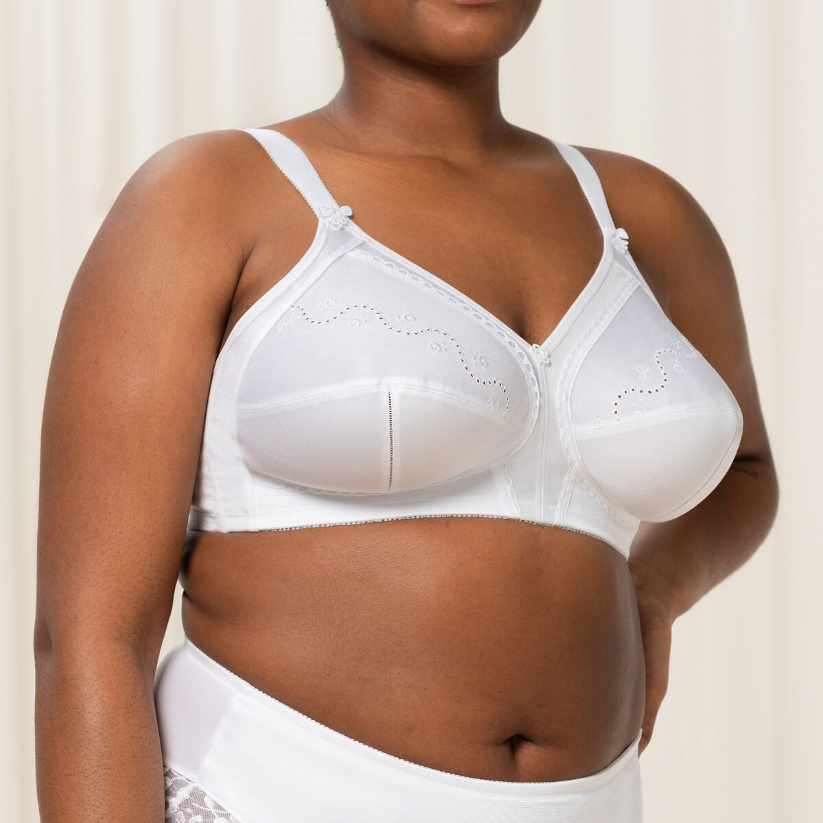 Triumph Doreen + Cotton 01 N - White - 10004928-0003