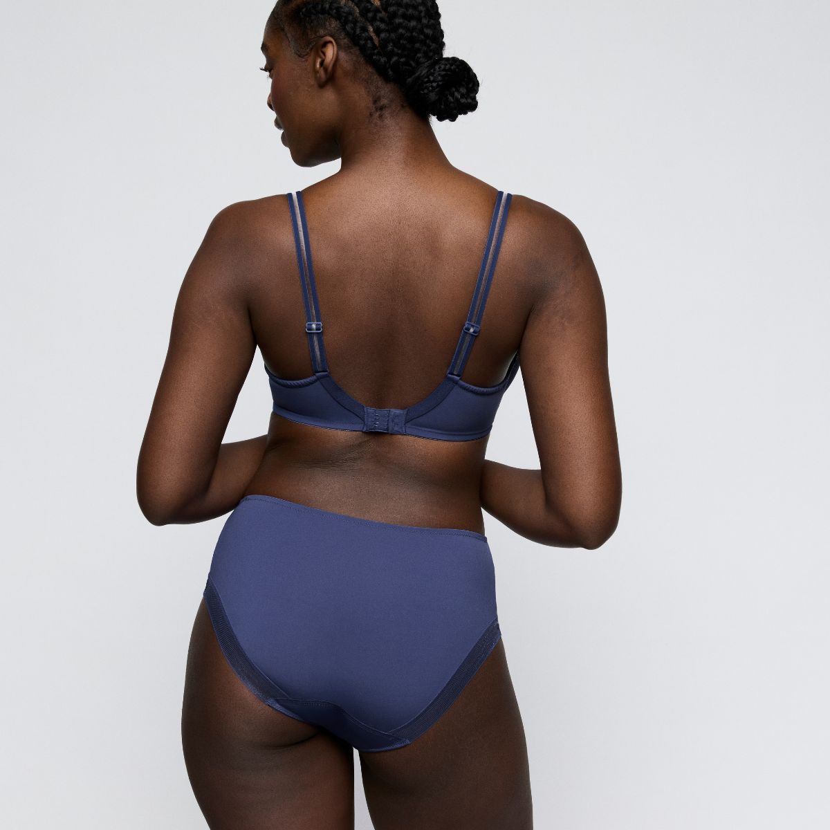PrimaDonna Twist Side full-cup BH, blå - 0142570 - IDF - Indigofera