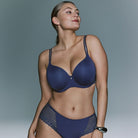 PrimaDonna Twist Side hjerteformet BH, blå - 0242570 - IDF - Indigofera