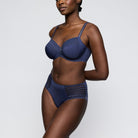 PrimaDonna Twist Side maxi trusse, blå - 0542571 - IDF - Indigofera