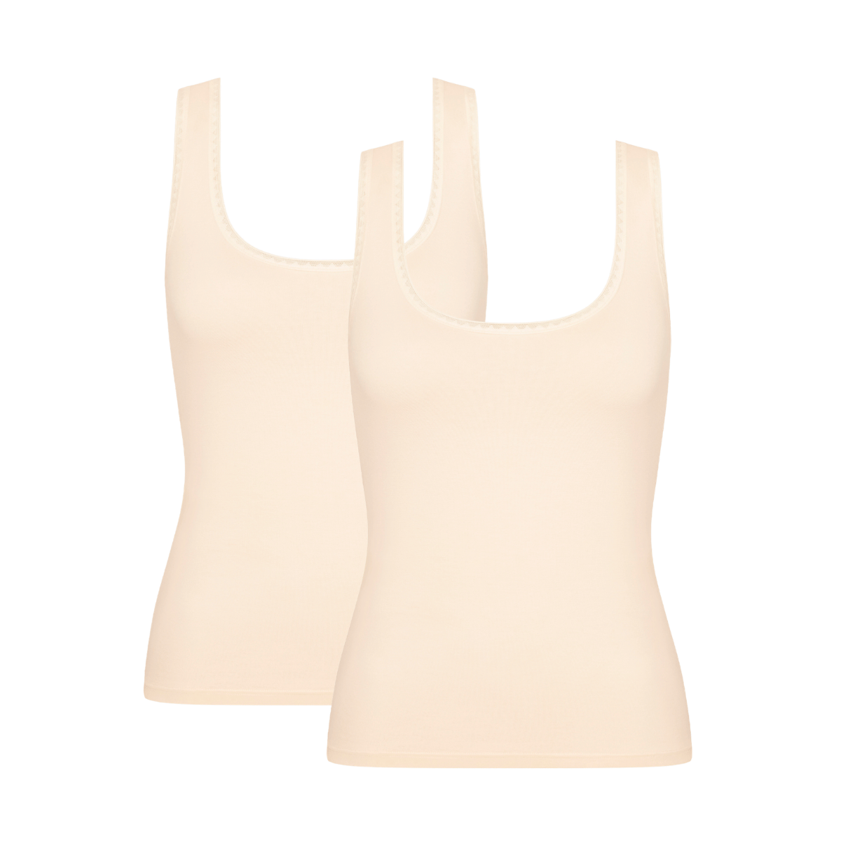 Sloggi Go 2-pak top, lyserød - 10209426 - 00CS - Fresh Powder