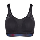Triumph Triaction Cardio Flow N01 sports BH, sort - 10210629 - 0004 - Black
