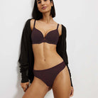 Triumph Amourette Charm T WHP01 BH med bøjle, rød - 10214459 - 00EG - Burgundy