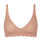 Sloggi Zero Microfibre 2.0 BH uden bøjle, brun - 10214720 - 00ME - Cameo Brown