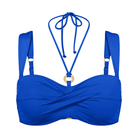 Triumph Summer Twist DP bikini top uden bøjle, blå - 10222253 - 7446 - Racing Blue