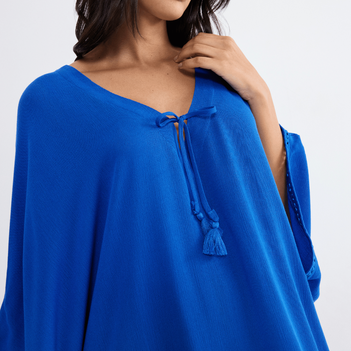 Triumph Beach MyWear kaftan, blå - 10226474 - 7446 - Racing Blue