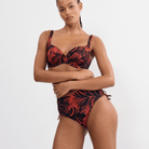 Triumph Summer Palm WP bikini top med bøjle, orange - 10226614 - M004 - Brown