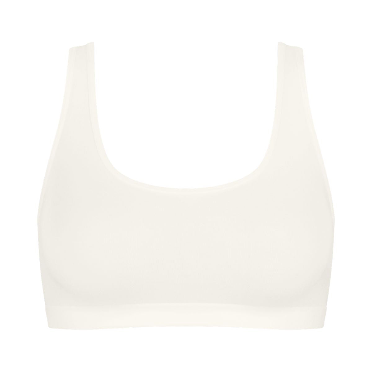 Sloggi Go Sense BH top, hvid - 10226770 - 00GZ - Silk White